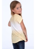 Tricou cu pisica galbena NDZ8809 - Magazin online - Boutique